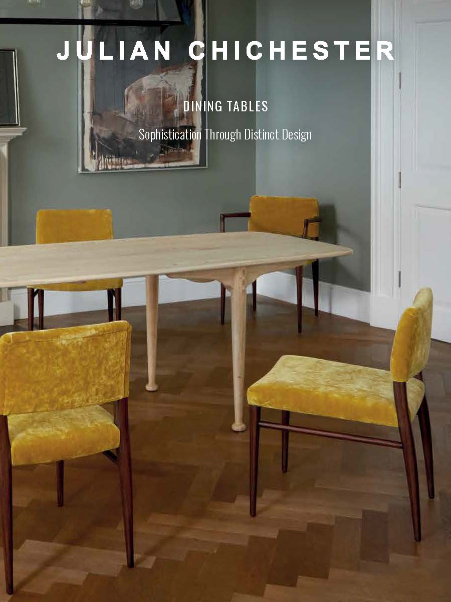 Julian Chichester Catalog_Dining Table Look Book Cover