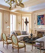 Room 7 Gilded Knots designed by Bunny Williams Associates - Thumb
