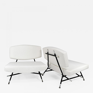 Ico Parisi Rare pair of chairs Model