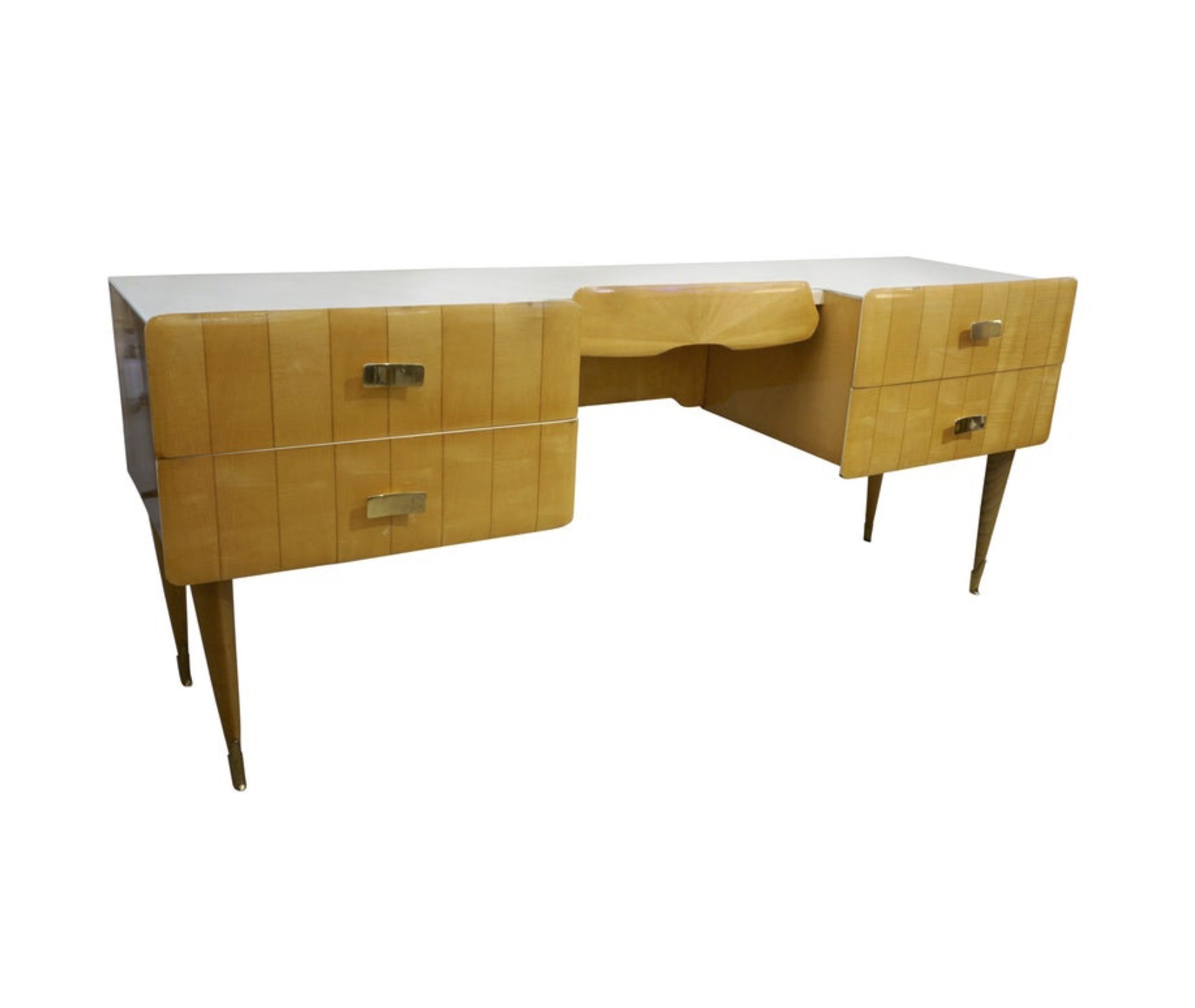 cosulich_interiors_and_antiques_products_new_york_design_center_1950s_pier_luigi_colli_vintage_italian_design_cream_honey_ashwood_modern_desk-scaled-1