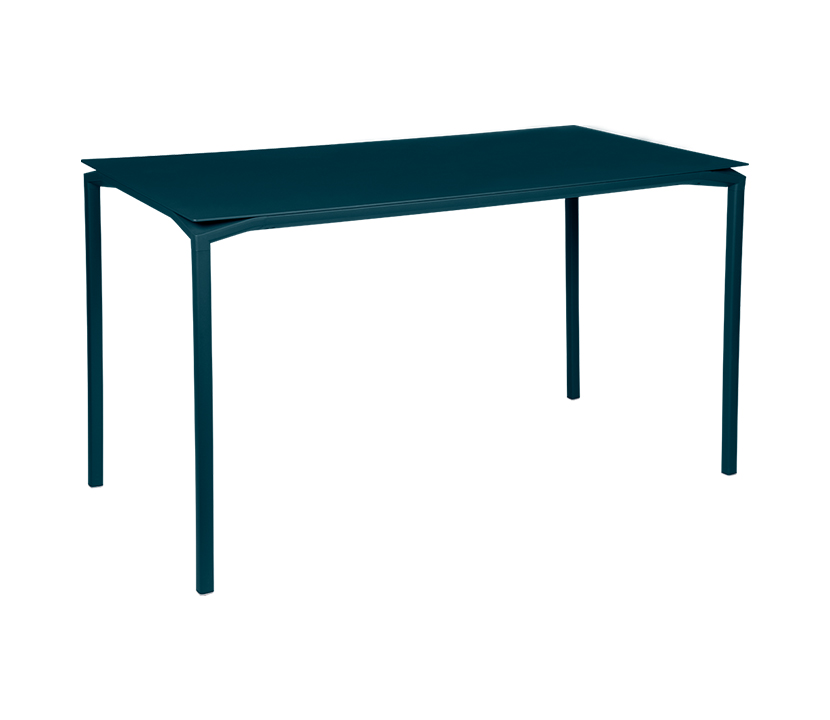 Fermob_Luxembourg Calvi High Table 63x31_Gallery Image 16_Acapulco Blue