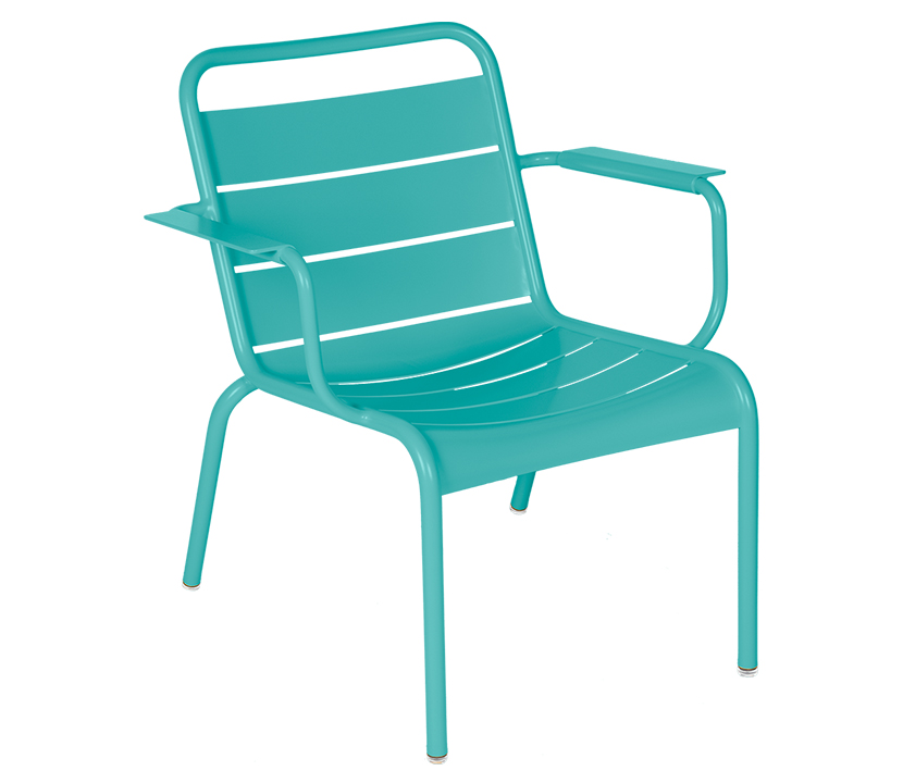 Fermob_Luxembourg Lounge Armchair_Gallery Image 16_Lagoon Blue
