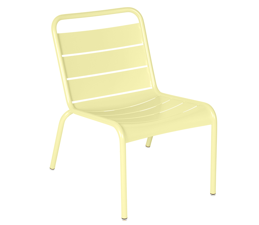 Fermob_Luxembourg_Lounge Chair_Gallery Image 23_Frosted Lemon