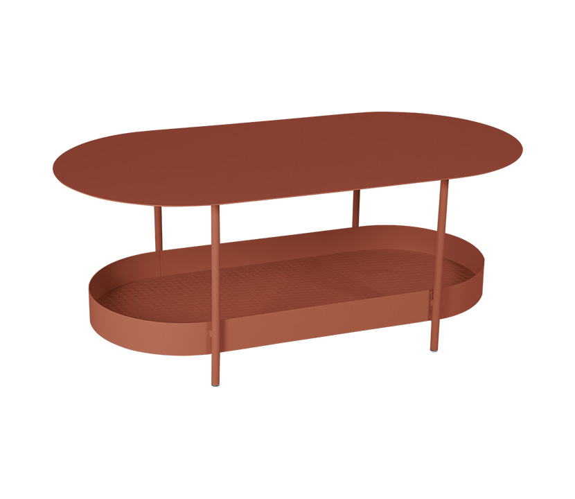 Fermob_Salsa Low Table_Gallery Image 5_Red Ochre
