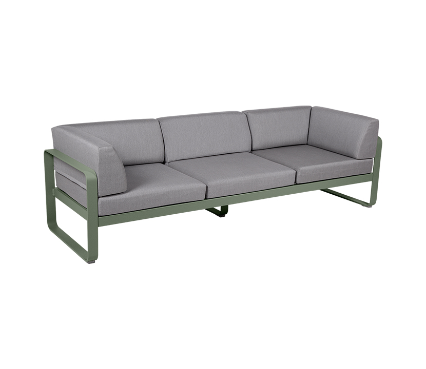 Bellevie Canape Club 3 Seater Flannel Grey_Gallery 1_Cactus