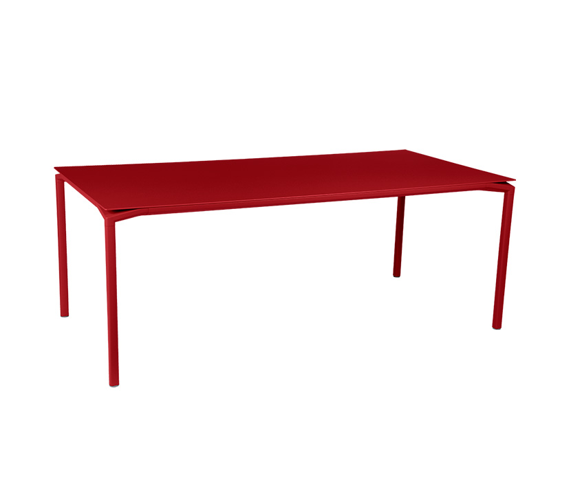 Fermob_Luxembourg Calvi High Table 77x37_Gallery Image 6_Red Chili