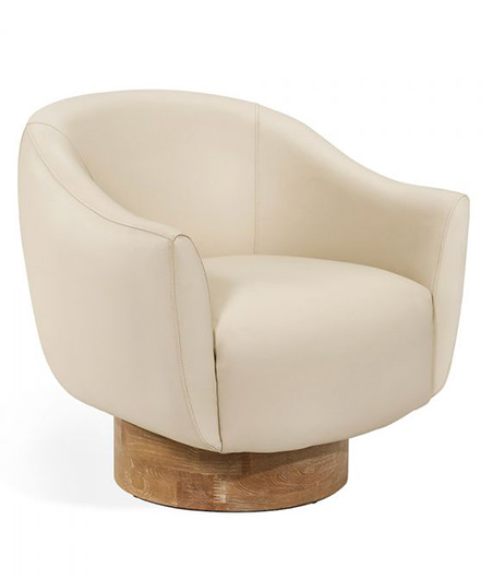 Interlude Home_Simone Swivel Chair